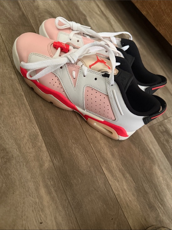 Jordan Other - Jordan low top  Pink, White & Coral Sneakers 7Y fits women’s size 7.5